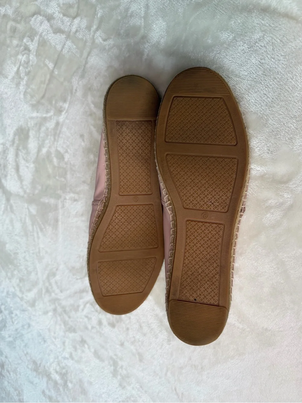 Tory Burch Perforated Double T Logo Leather Espadrilles